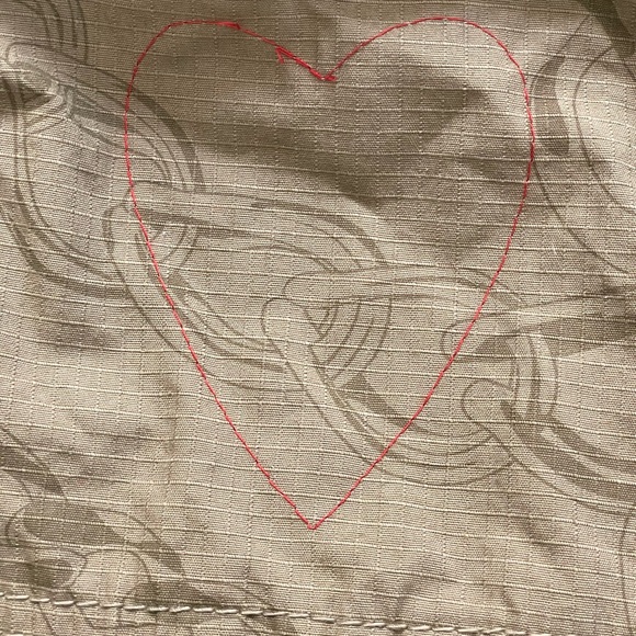 100% cotton rip stop Eckored military jacket with tonal chain print sz small NWT - Picture 12 of 12